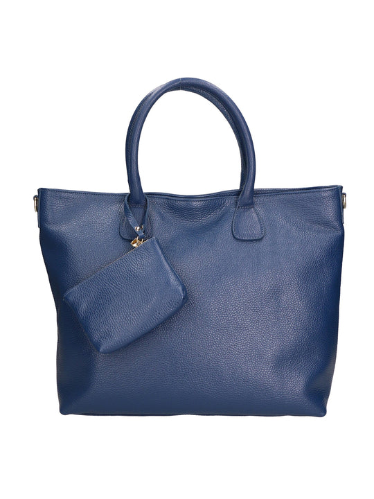 borsa a spalla da Donna in Vera Pelle | gave lux | GLX220652123FBG-D24_BLU_JEANS