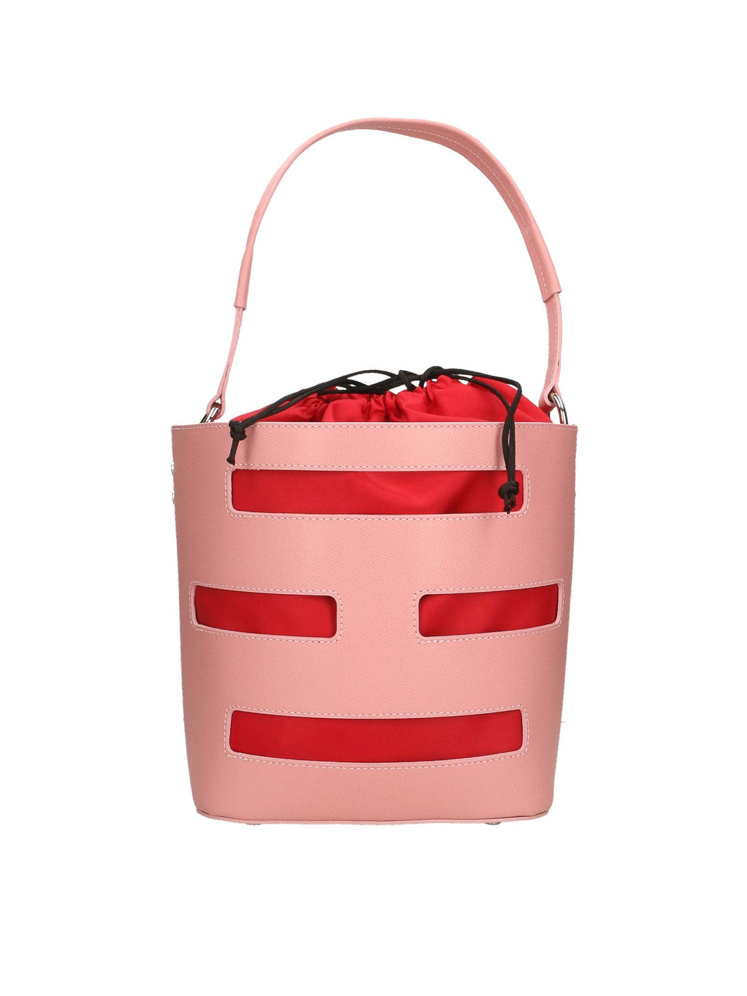 Borsa a secchiello da donna In Vera pelle | Gave Lux | GLX2269396023FBG-ROSA