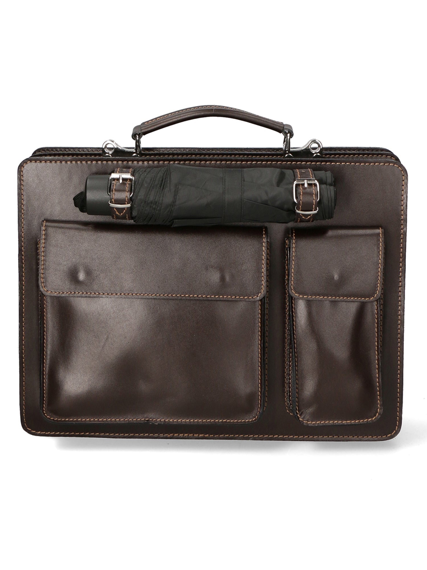 Borsa da lavoro Unisex in Vera Pelle | Gave Lux | GLX22700523FBG-T.MORO