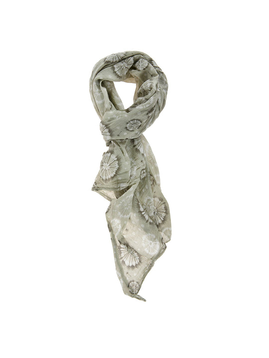 Foulard Unisex in Cotone e seta | Gave Lux | GLX22L201023FBG-VERDE