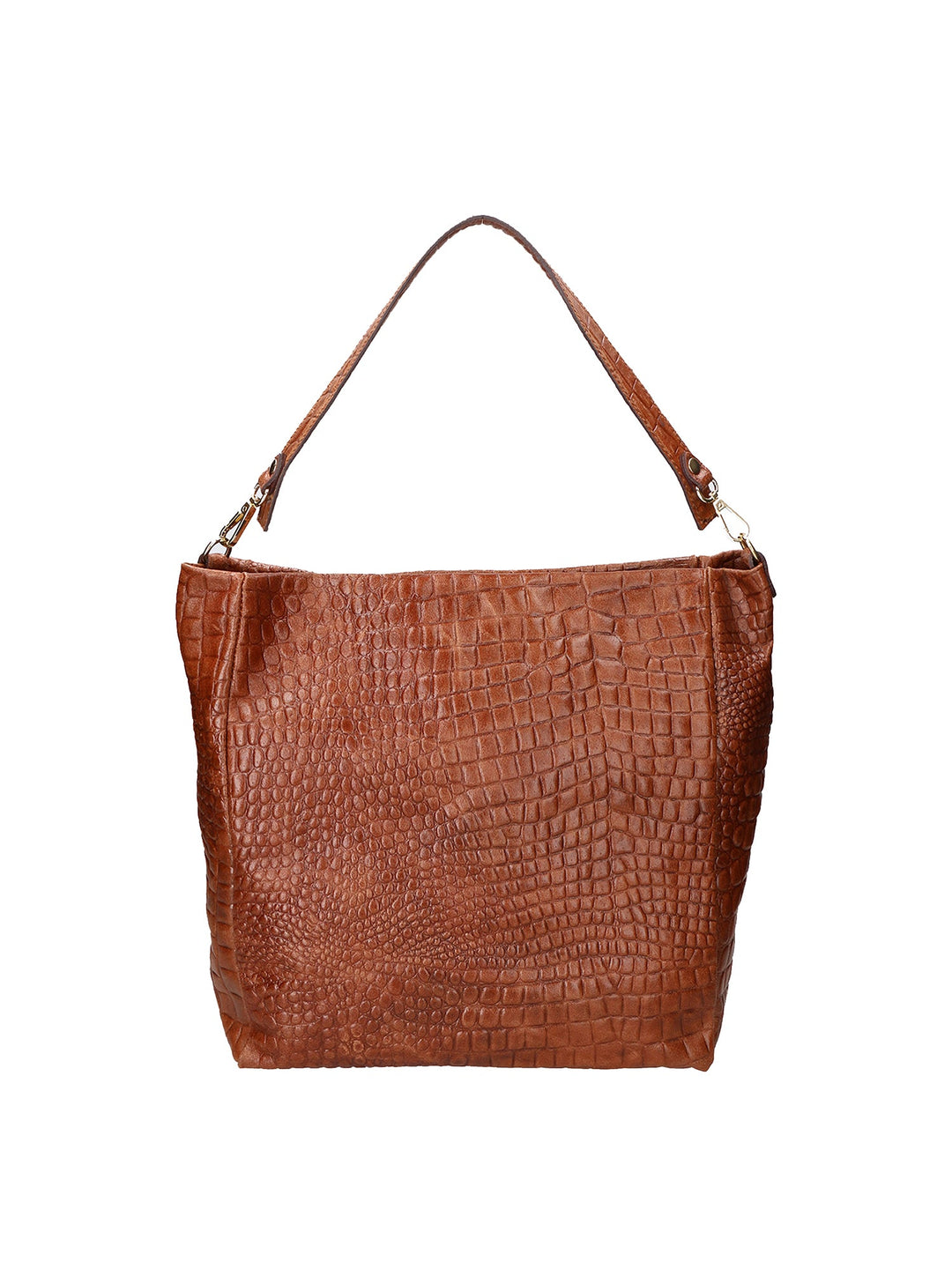 Borsa a spalla da Donna in Vera Pelle | gave lux | GLX220650023FBG-041_MARRONE