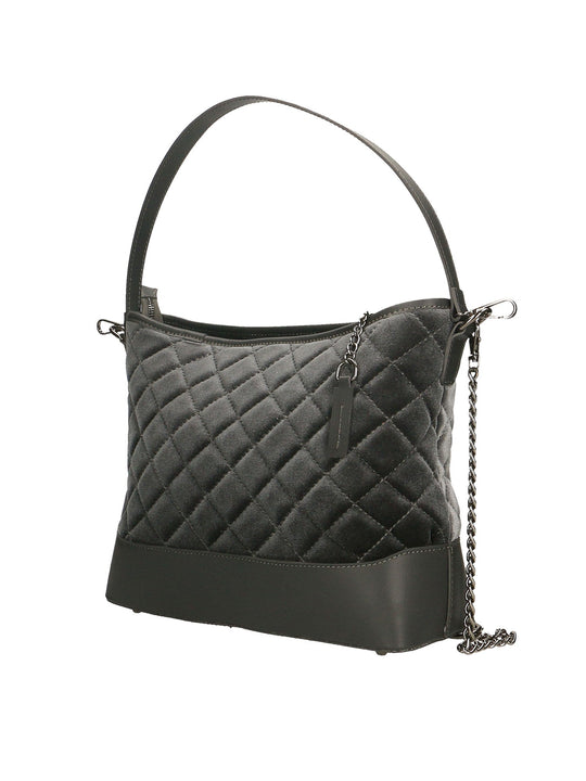 Borsa a spalla da donna In Velluto