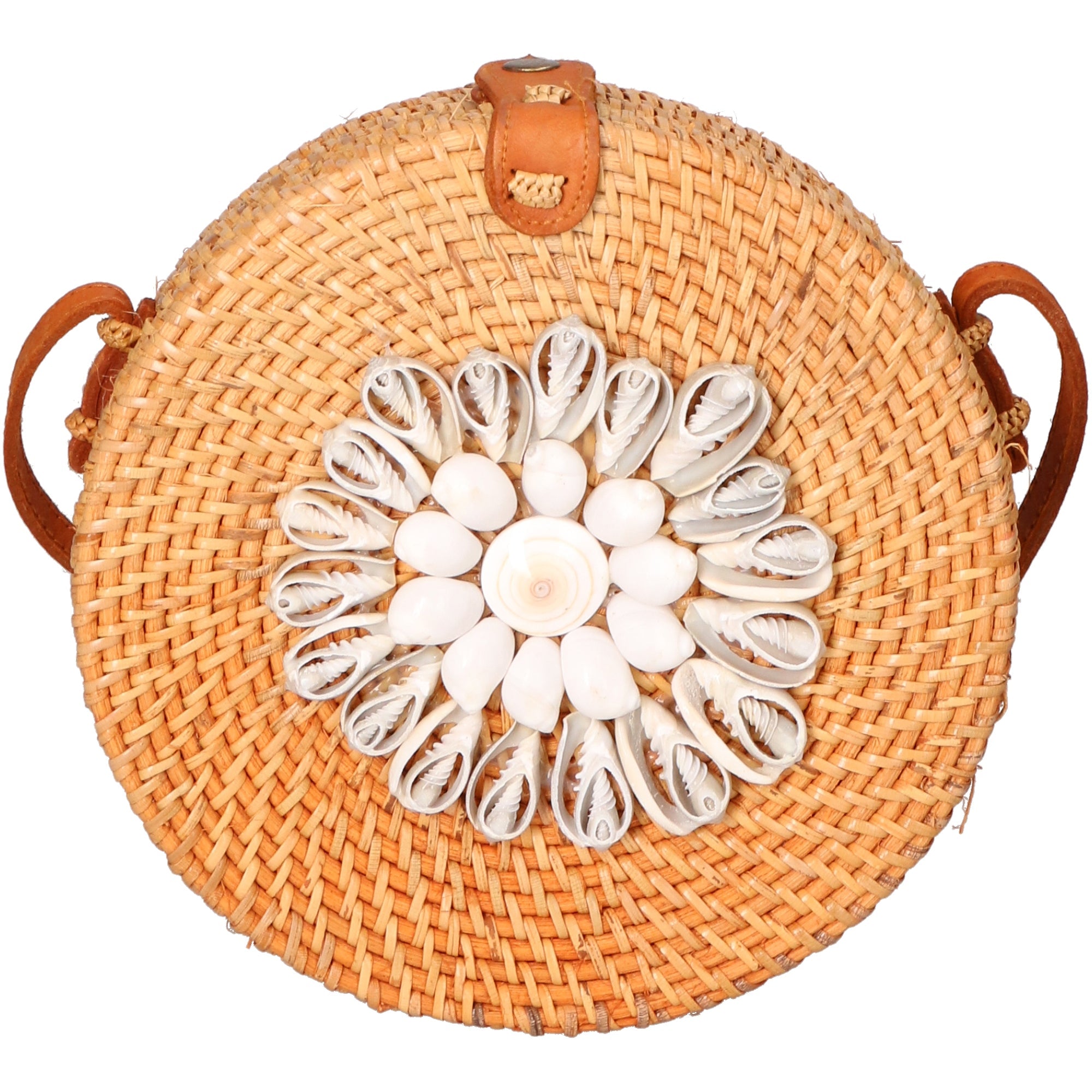 Borsa a tracolla da Donna in Paglia Intrecciata a mano | Gave Lux | GLX228812023FBG-AGATA
