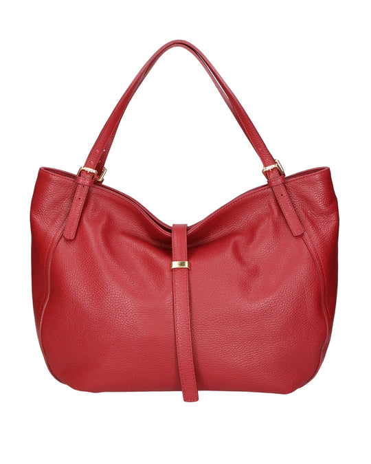 Borsa a mano da donna In Vera pelle | gave lux | GLX220651823FBG-D10_ROSSO_SCURO