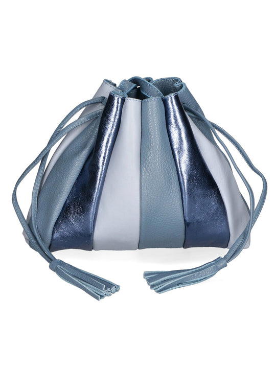 Borsa a spalla da Donna in Vera Pelle | Gave Lux | GLX2255204323FBG-CARTA_ZUCCHERO