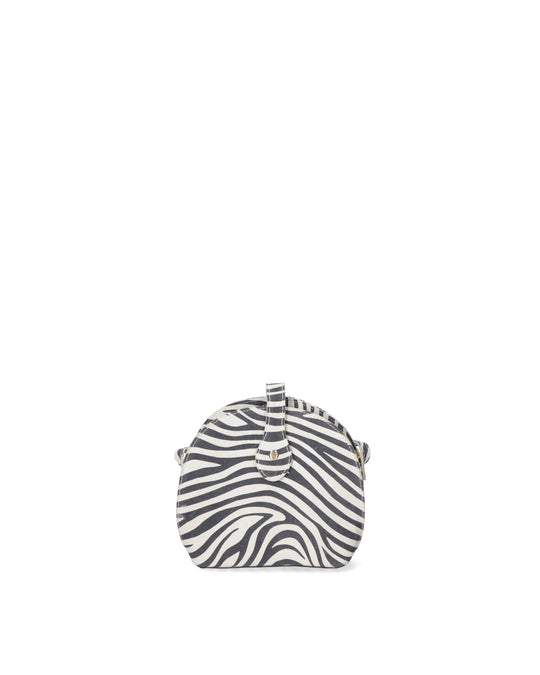 Borsa a tracolla da donna In Vera pelle | Gave Lux | GLX2253007323FBG-ZEBRA_BIANCO