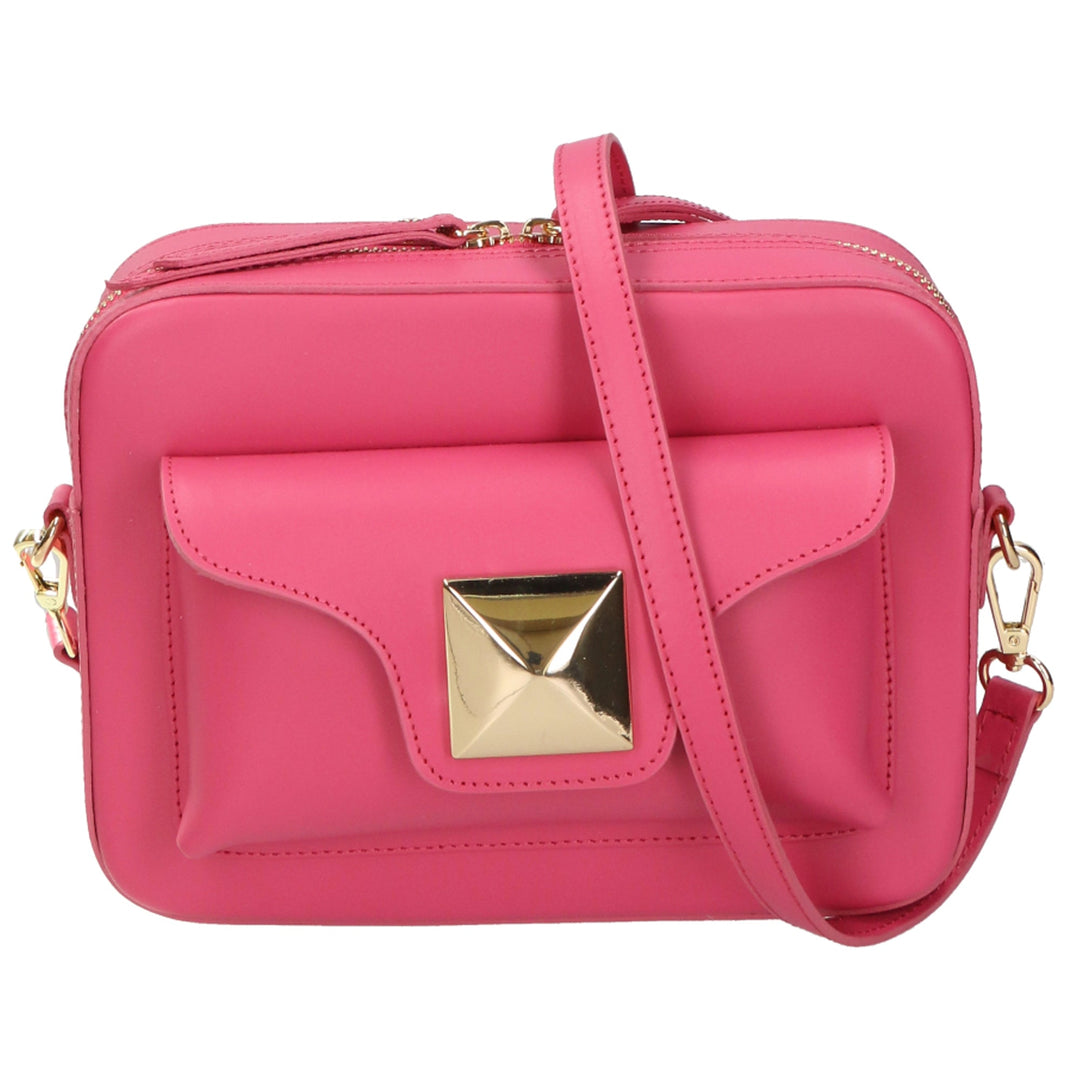 Borsa a tracolla da Donna in Vera Pelle | Gave Lux | GLX220601323FBG-L282_CARMINE
