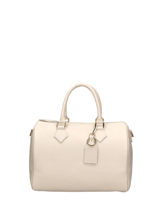 Borsa a bauletto da donna In Vera pelle | Gave Lux | GLX22517623FBG-D37_LATTE