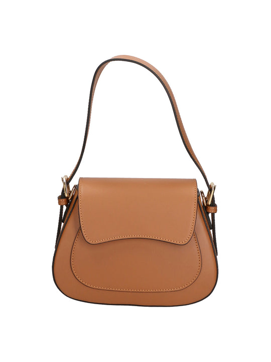 Borsa a spalla da Donna in Vera Pelle | Gave Lux | GLX220595823FBG-L125_CUOIO