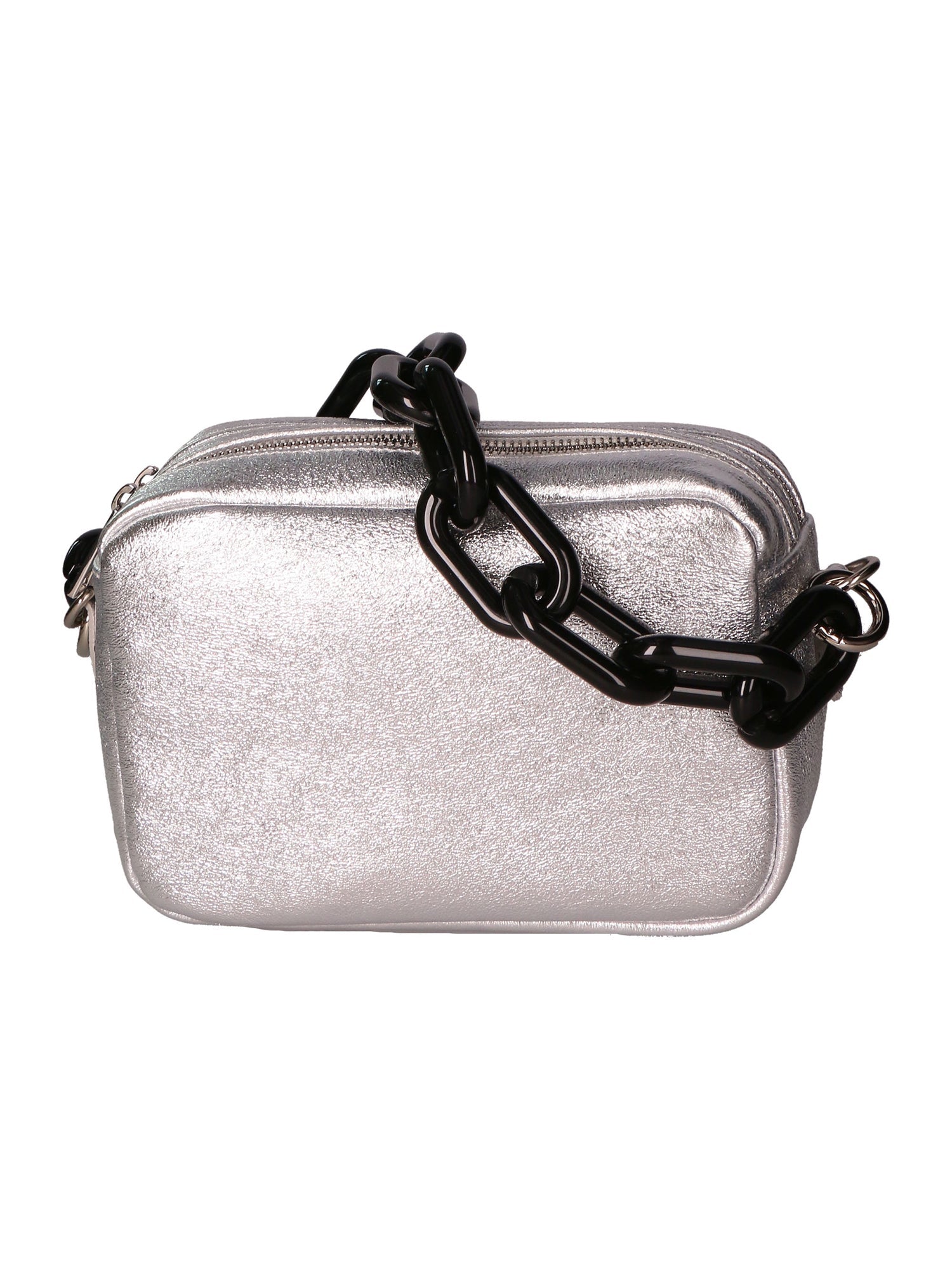 Borsa a spalla da Donna in Vera Pelle | Gave Lux | GLX220570623FBG-L001_ARGENTO