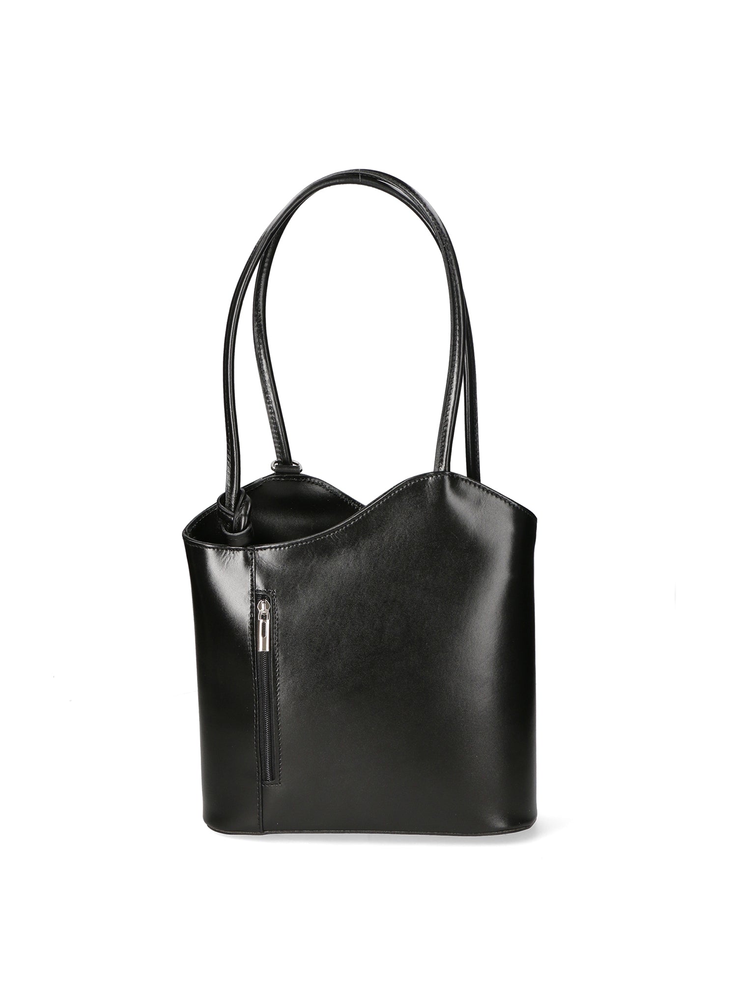 Borsa a spalla da Donna in Vera Pelle | Gave Lux | GLX22903923FBG-NERO_BLACK