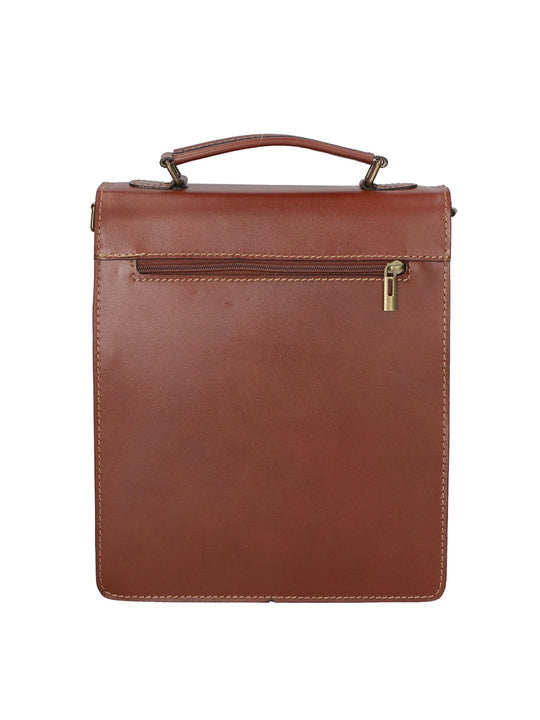 Tancredi Borsa da lavoro Unisex in Vera Pelle