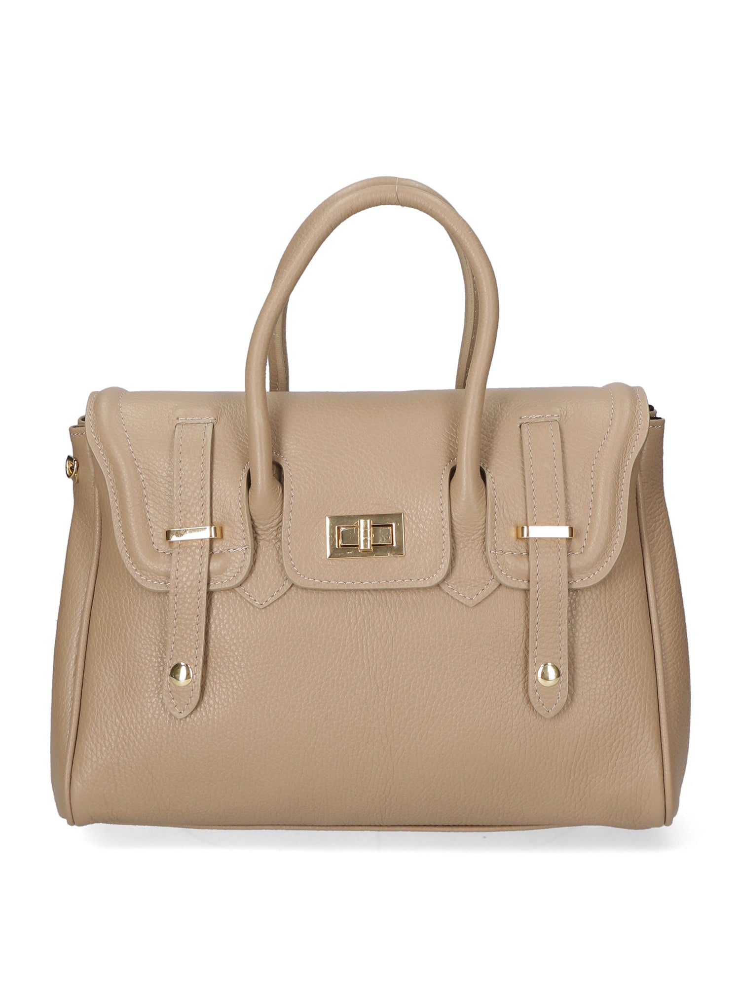 borsa a mano da Donna in Vera Pelle | Gave Lux | GLX22809223FBG-D40_TAUPE_TAUPE