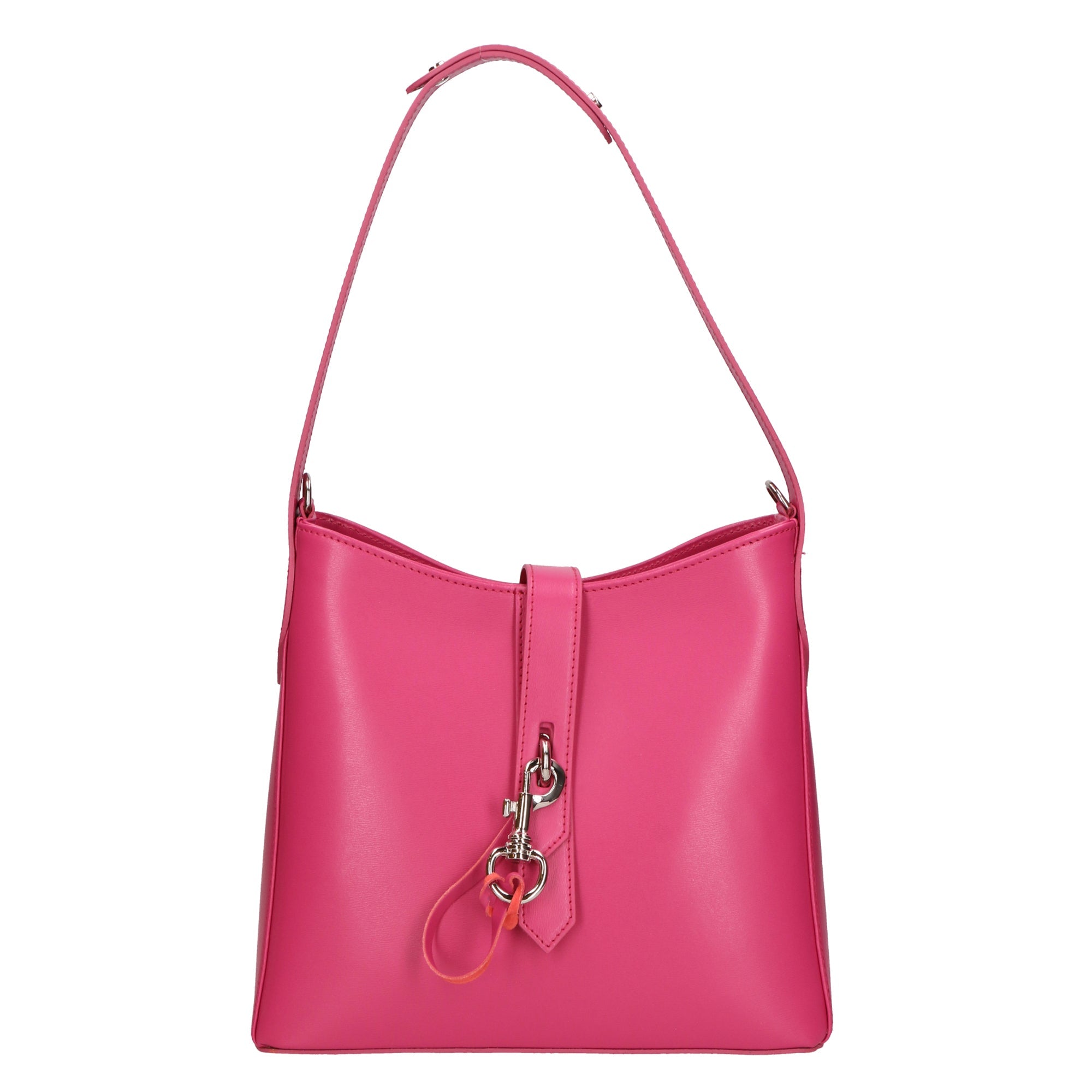 Borsa a spalla da Donna in Vera Pelle | Gave Lux | GLX220591723FBG-B02_FUXIA