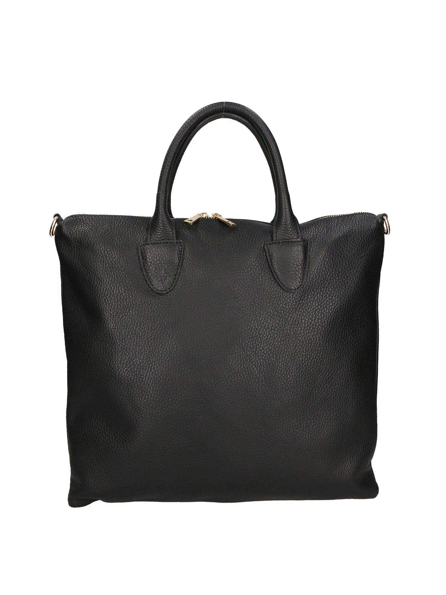 Borsa a spalla da Donna in Vera Pelle | Gave Lux | GLX220598123FBG-D28_NERO_BLACK