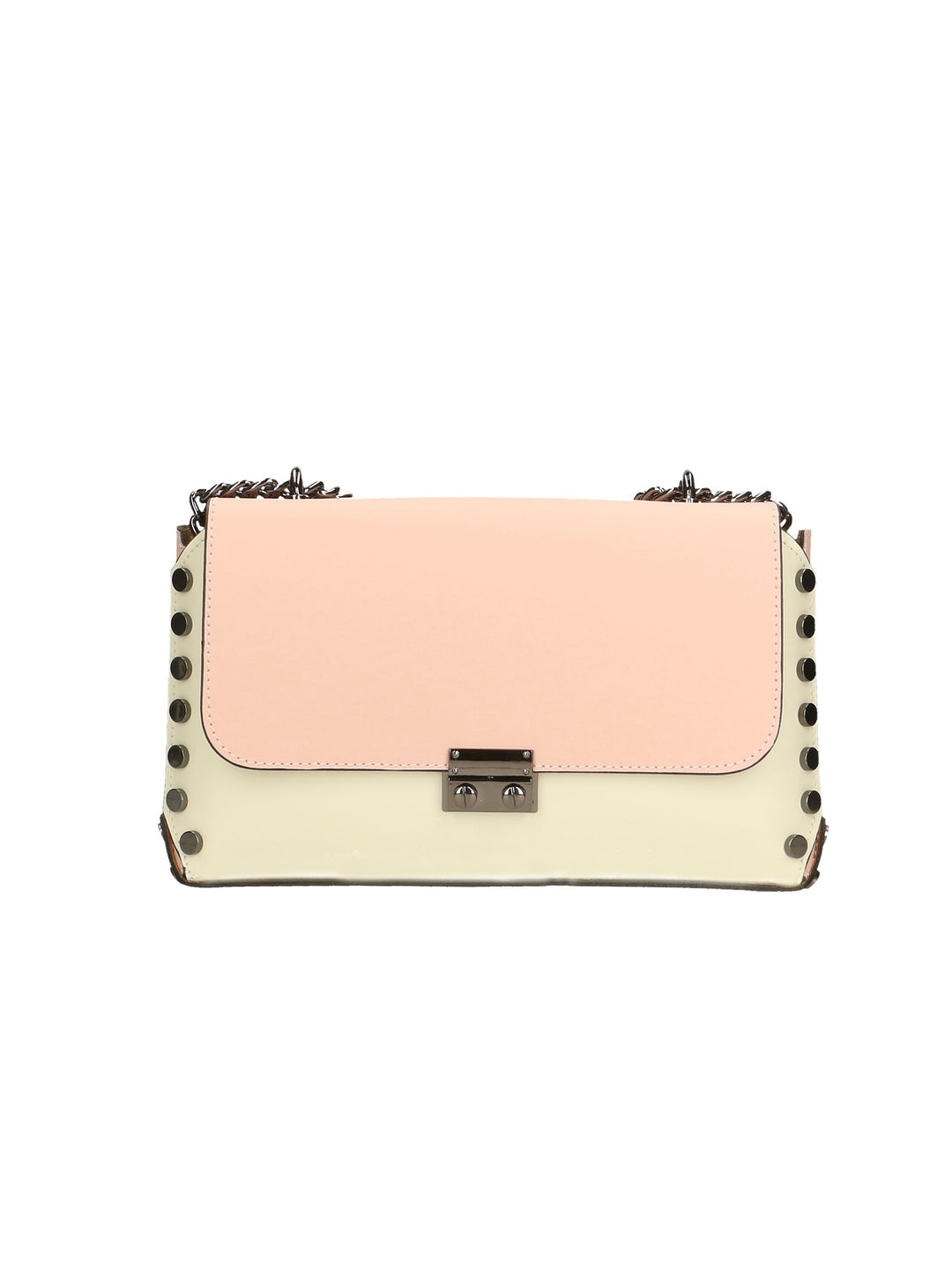Borsa a tracolla da donna In Vera pelle | gave lux | GLX22864123FBG-BEIGE+ROSA