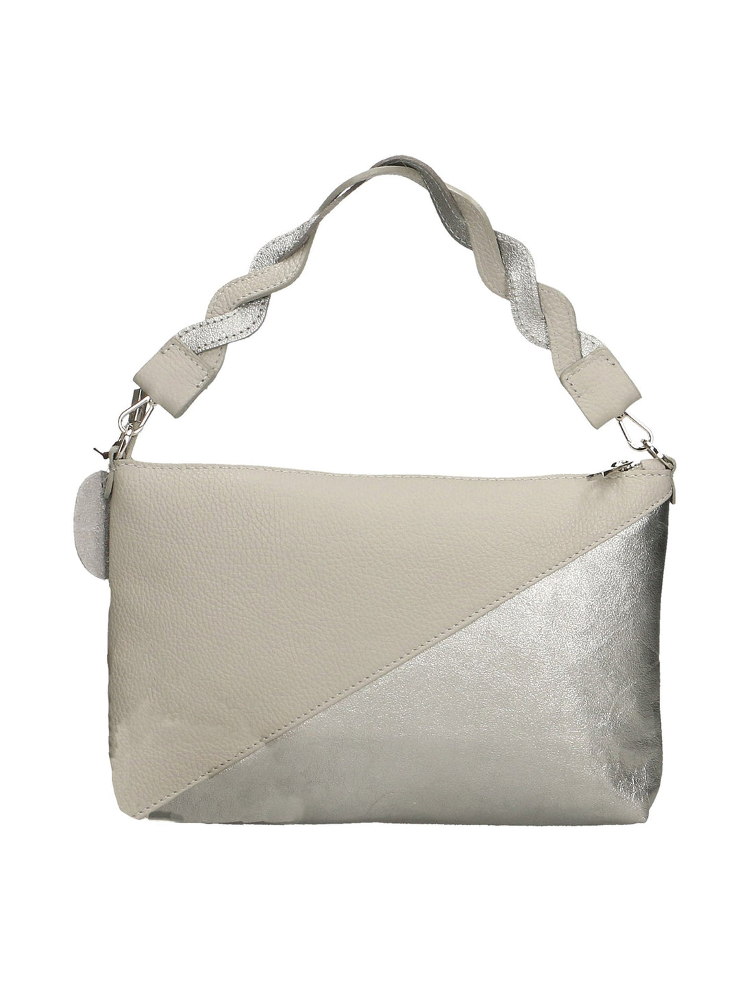 pochette da Donna in Vera Pelle | Gave Lux | GLX2219333823FBG-GRIGIO+FERRO