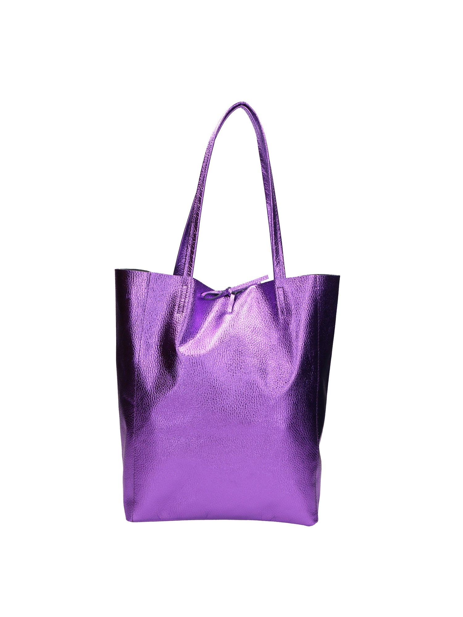 Borsa a spalla da Donna in Vera Pelle | Gave Lux | GLX220592123FBG-DL45_VIOLA