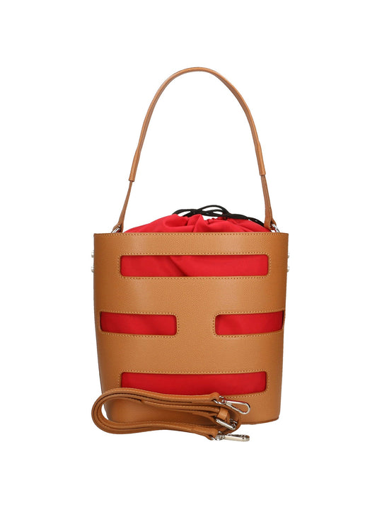 Damen-Beuteltasche aus echtem Leder