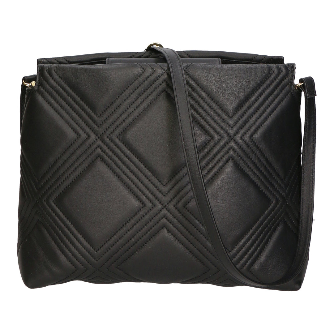 Borsa a tracolla da Donna in Vera Pelle | Gave Lux | GLX220605023FBG-NERO