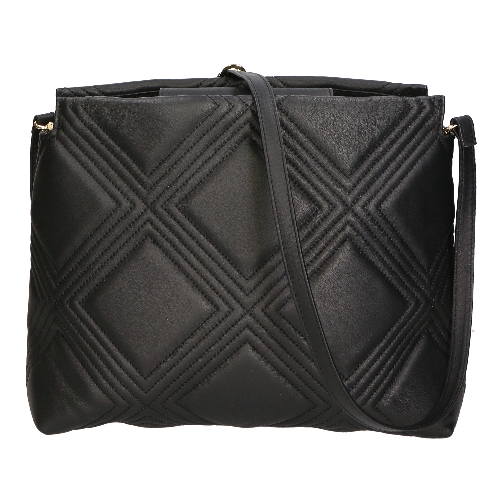 Borsa a tracolla da Donna in Vera Pelle | Gave Lux | GLX220605023FBG-NERO