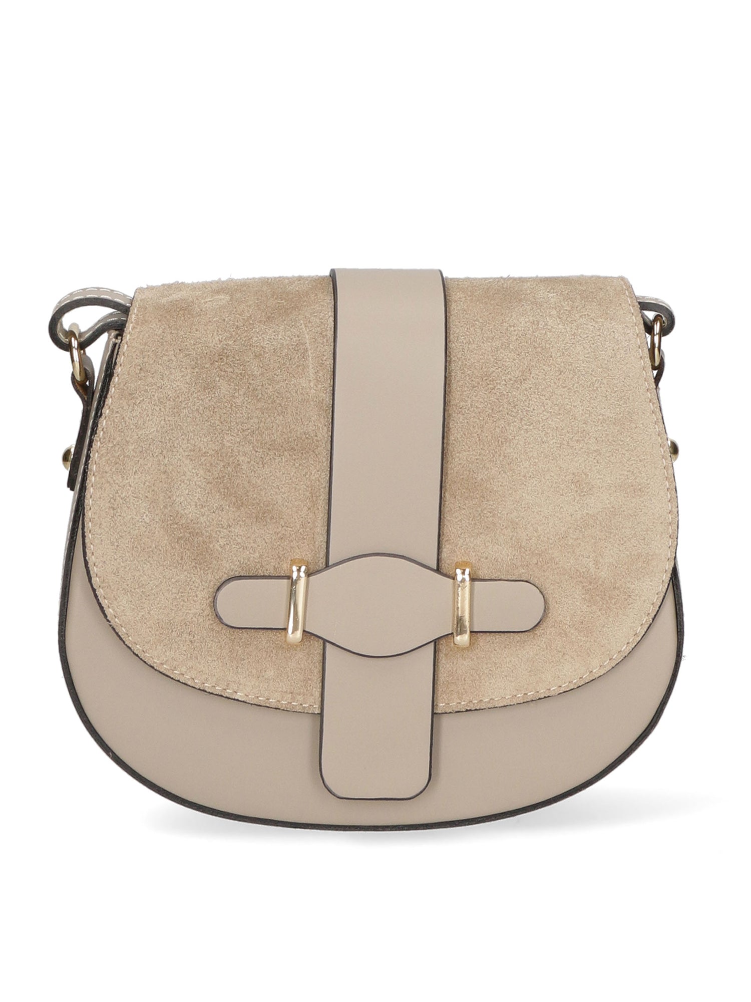 Borsa a tracolla da Donna in Vera Pelle | Gave Lux | GLX221003623FBG-L134_TAUPE_SCURO
