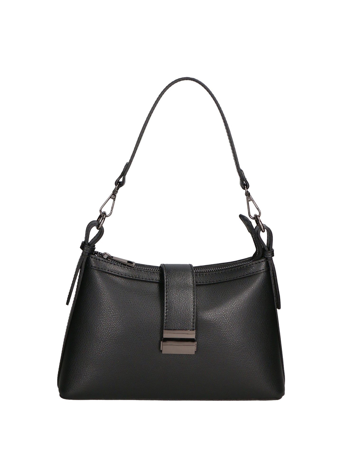 Borsa a spalla da Donna in Vera Pelle | Gave Lux | GLX220569423FBG-NERO