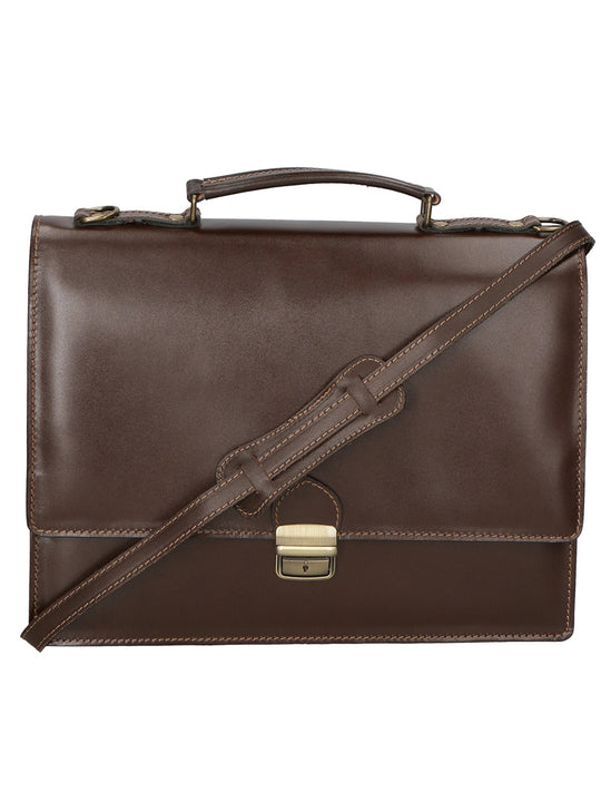 Ivo Borsa da lavoro Unisex in Vera Pelle