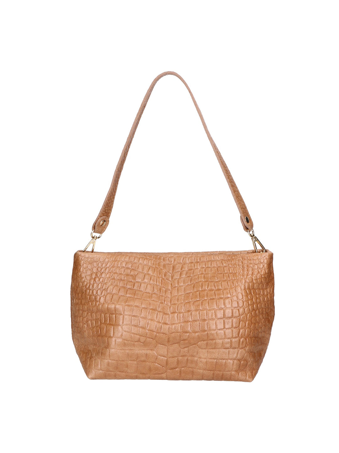 Borsa a spalla da Donna in Vera Pelle | Gave Lux | GLX220649823FBG-041_MARRONE