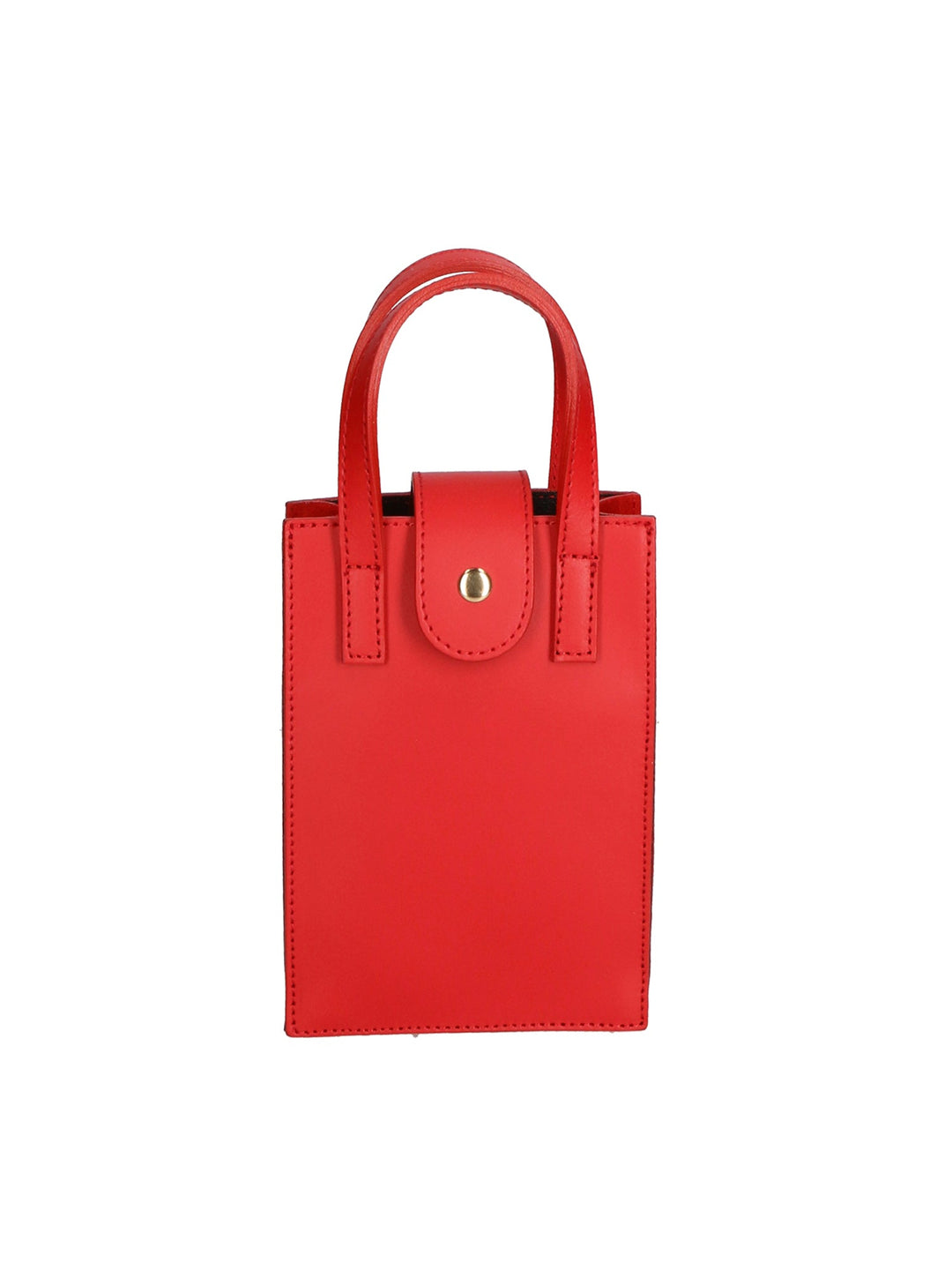 Borsa a mano da Donna in Vera Pelle | Gave Lux | GLX220599123FBG-L214_ROSSO+17_ROSSO