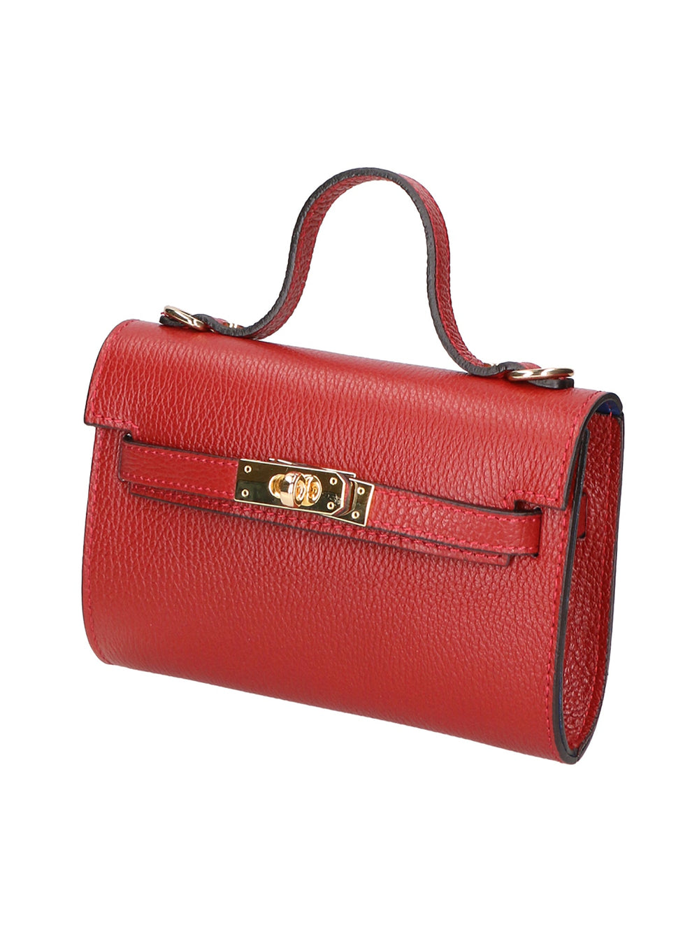 Uma Damen-Clutch aus echtem Leder