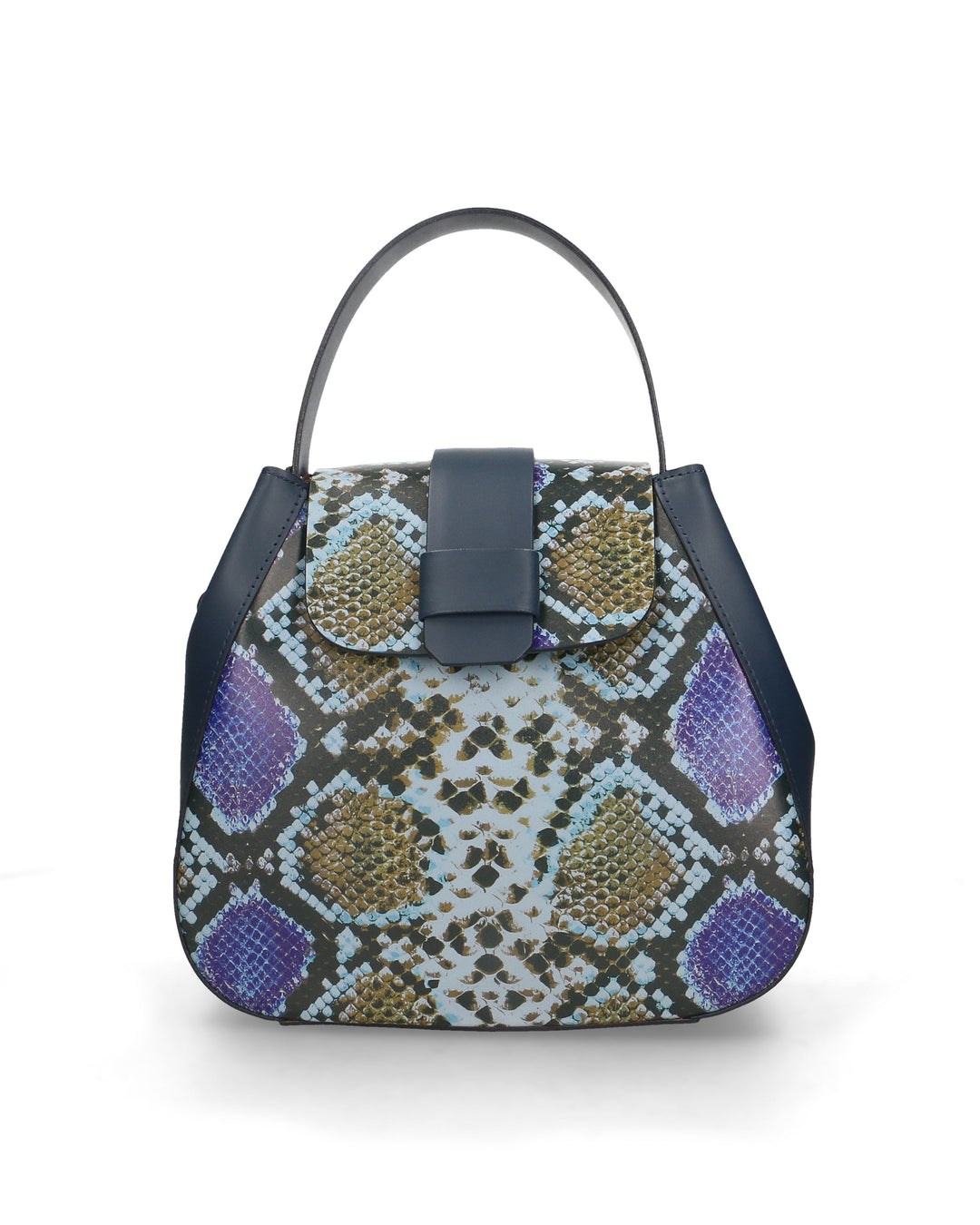 Borsa a mano da donna In Vera pelle | Gave Lux | GLX2256016423FBG-BLU