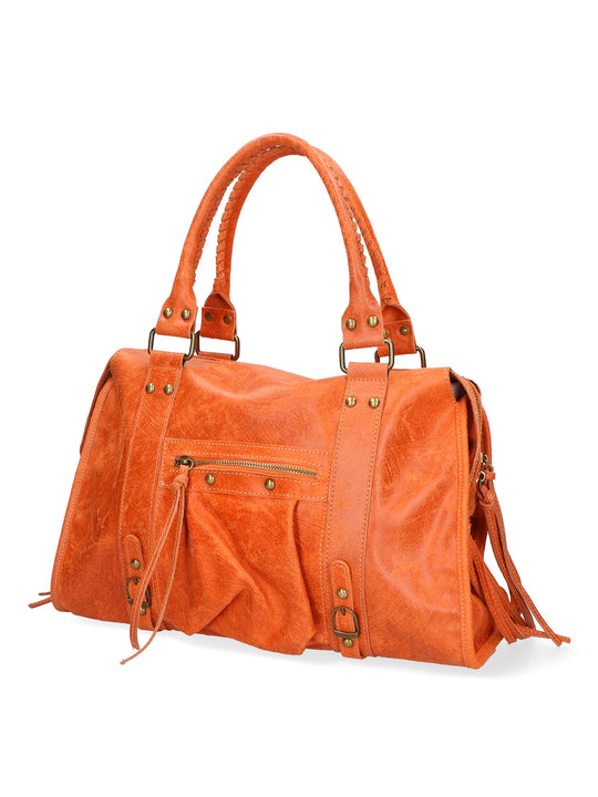 Linda Borsa a spalla da Donna in Vera Pelle