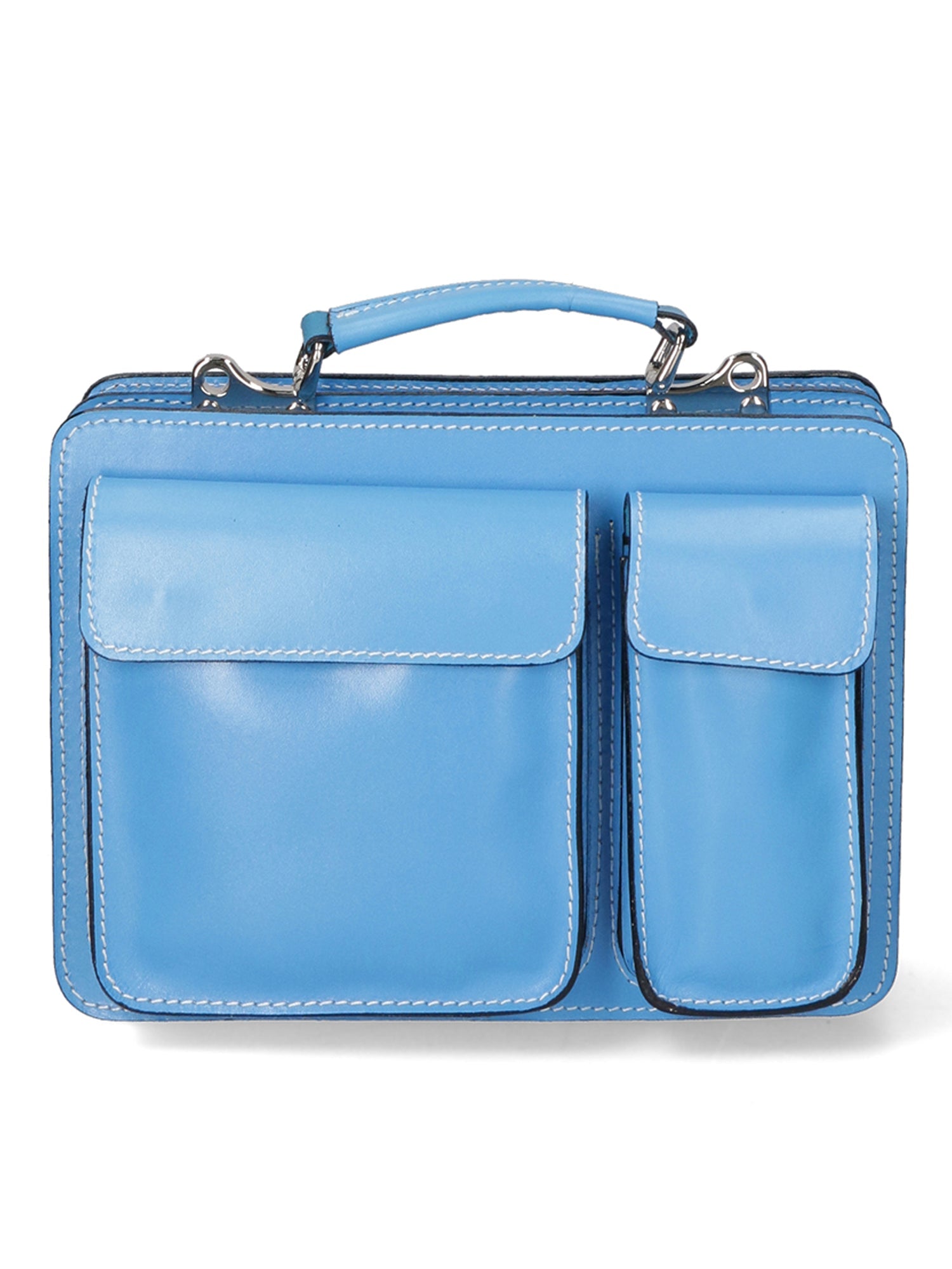 Borsa da lavoro Unisex in Vera Pelle | Gave Lux | GLX22700723FBG-TURCHESE
