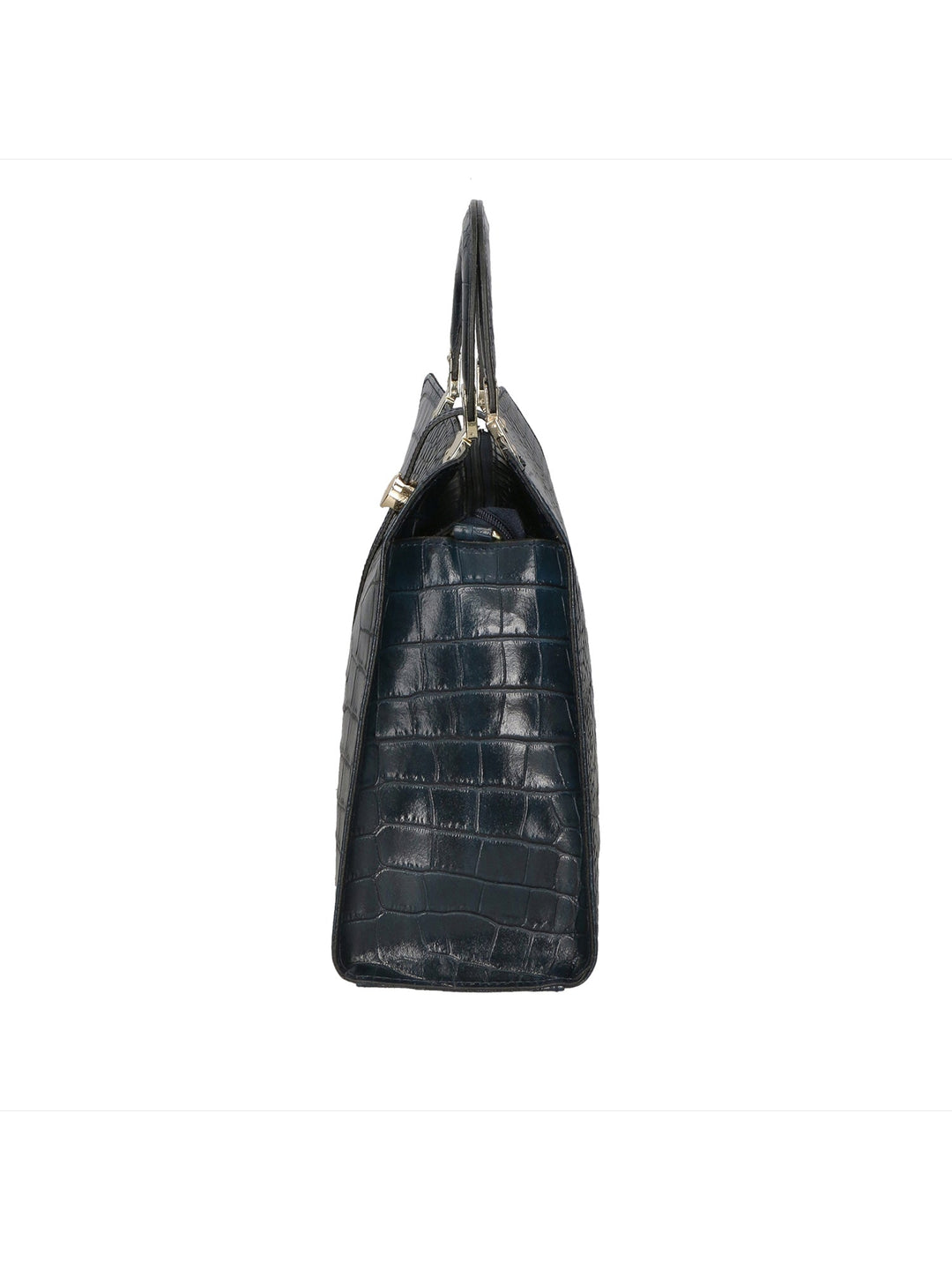Celeste Borsa a mano da Donna in Vera Pelle