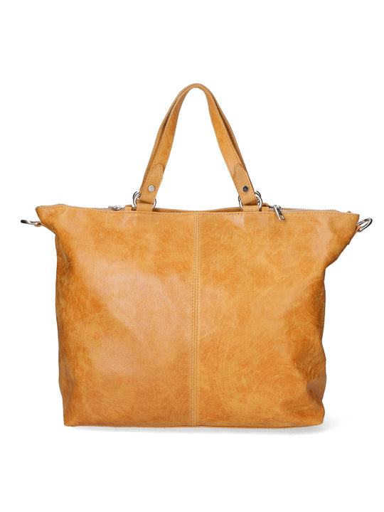 Borsa a spalla da Donna in Vera Pelle | Gave Lux | GLX228005523FBG-CUOIO