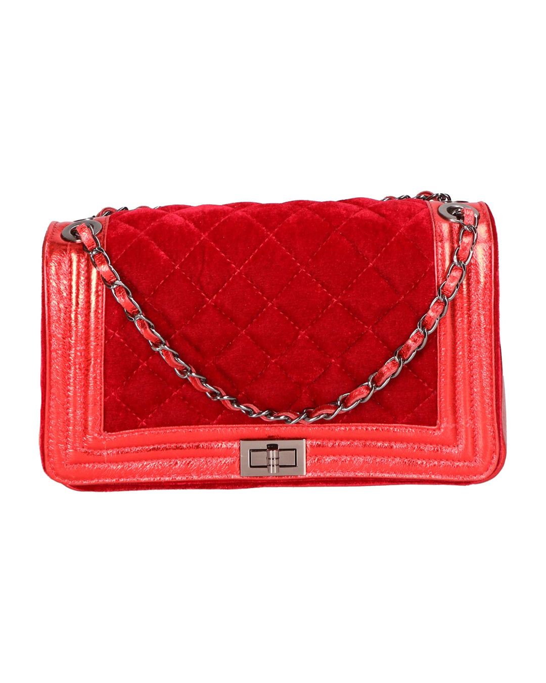 Borsa a tracolla da donna In Vera pelle | gave lux | GLX22113923FBG-ROSSO_