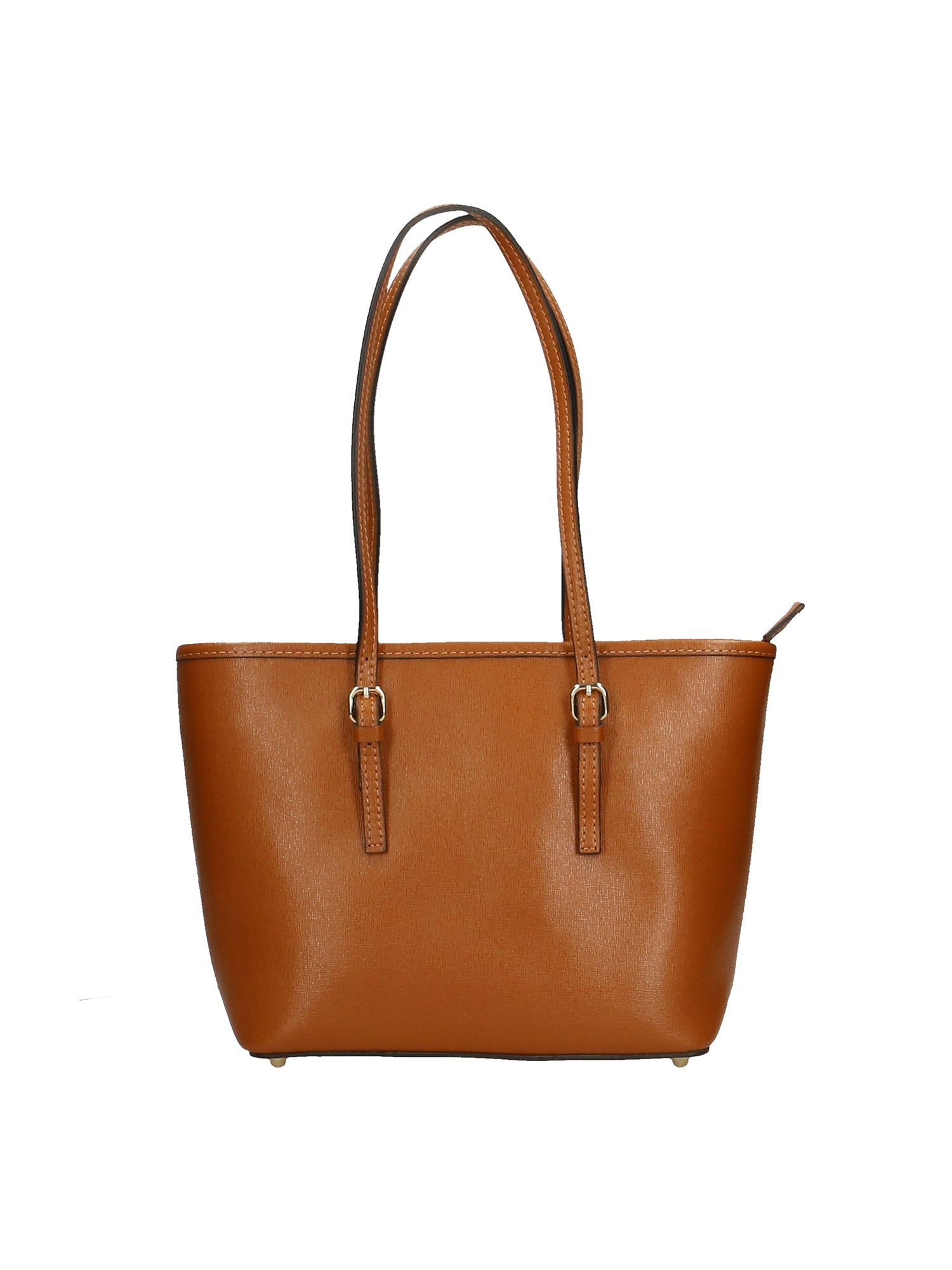 borsa a spalla da Donna in Vera Pelle | Gave Lux | GLX22330323FBG-SF17_CUOIO_SCURO_DARK_COGNAC