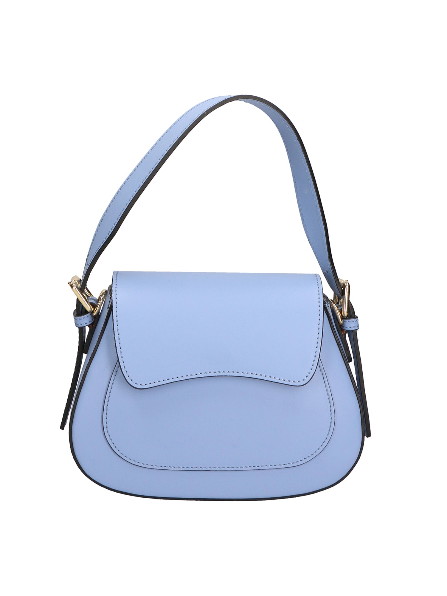 Borsa a spalla da Donna in Vera Pelle | Gave Lux | GLX220595823FBG-L220_AZZURRO