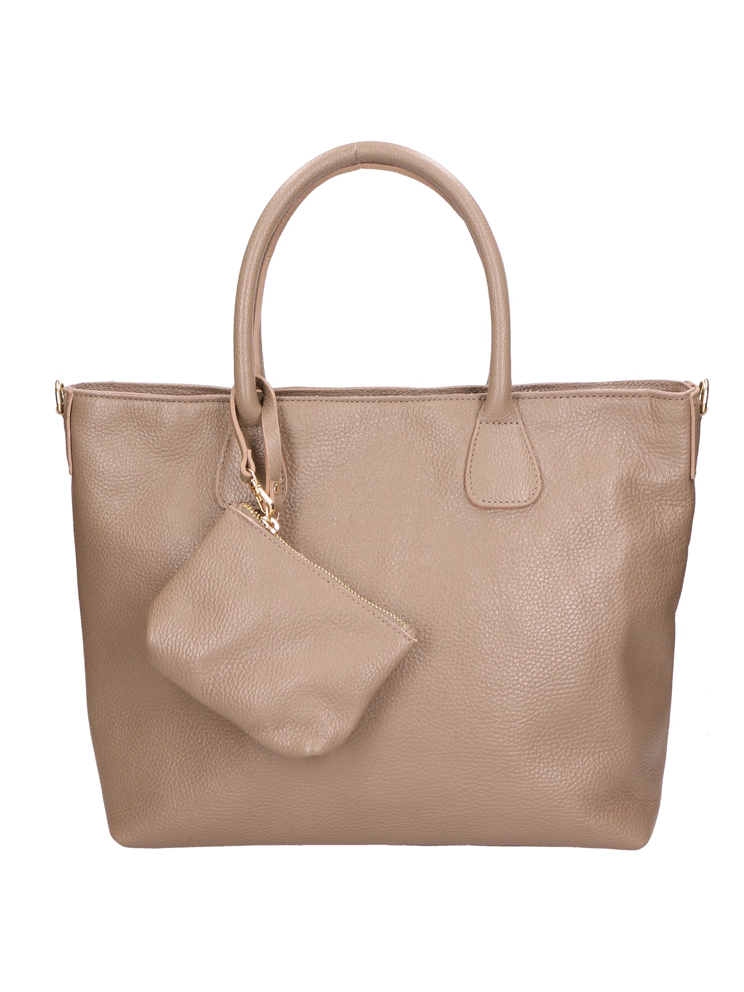 Borsa a mano unisex In Vera pelle | gave lux | GLX220652023FBG-D40_TAUPE