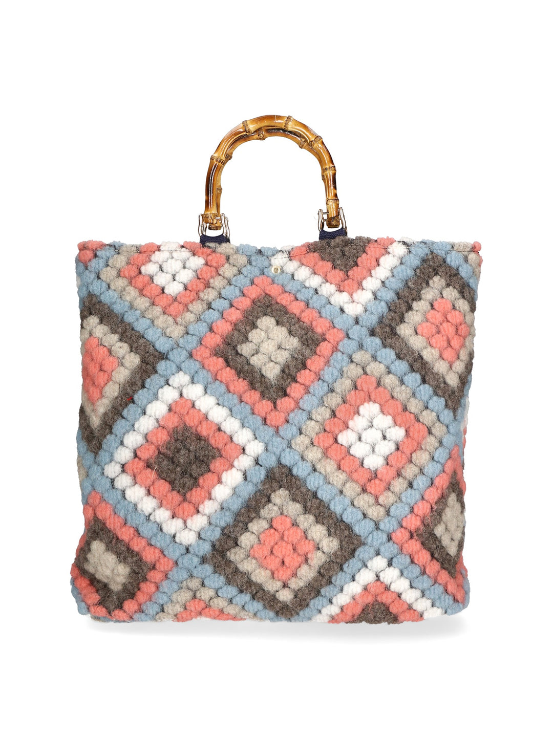 Shopper da Donna in Lana | Gave Lux | GLX220446623FBG-CIELO
