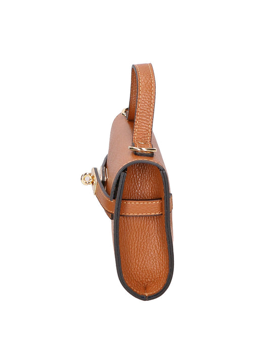 Uma Damen-Clutch aus echtem Leder