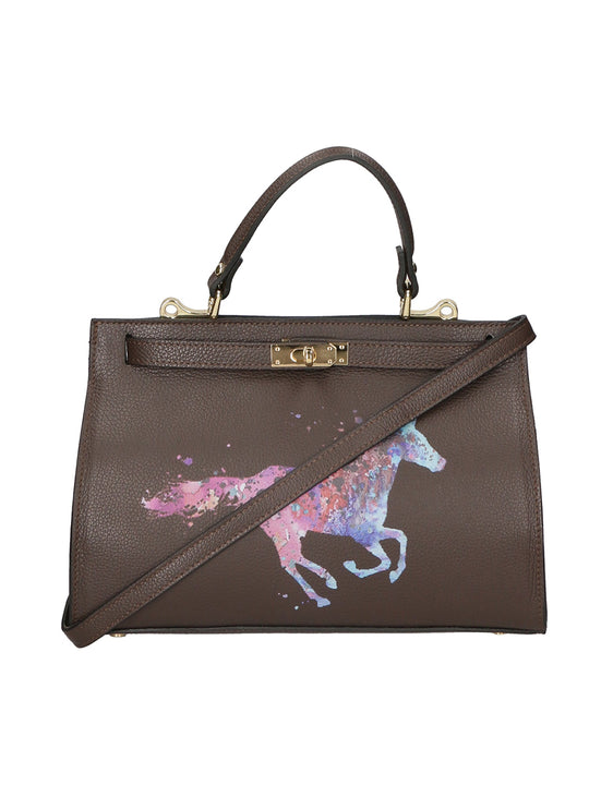 Nina Borsa a mano da Donna in Vera Pelle