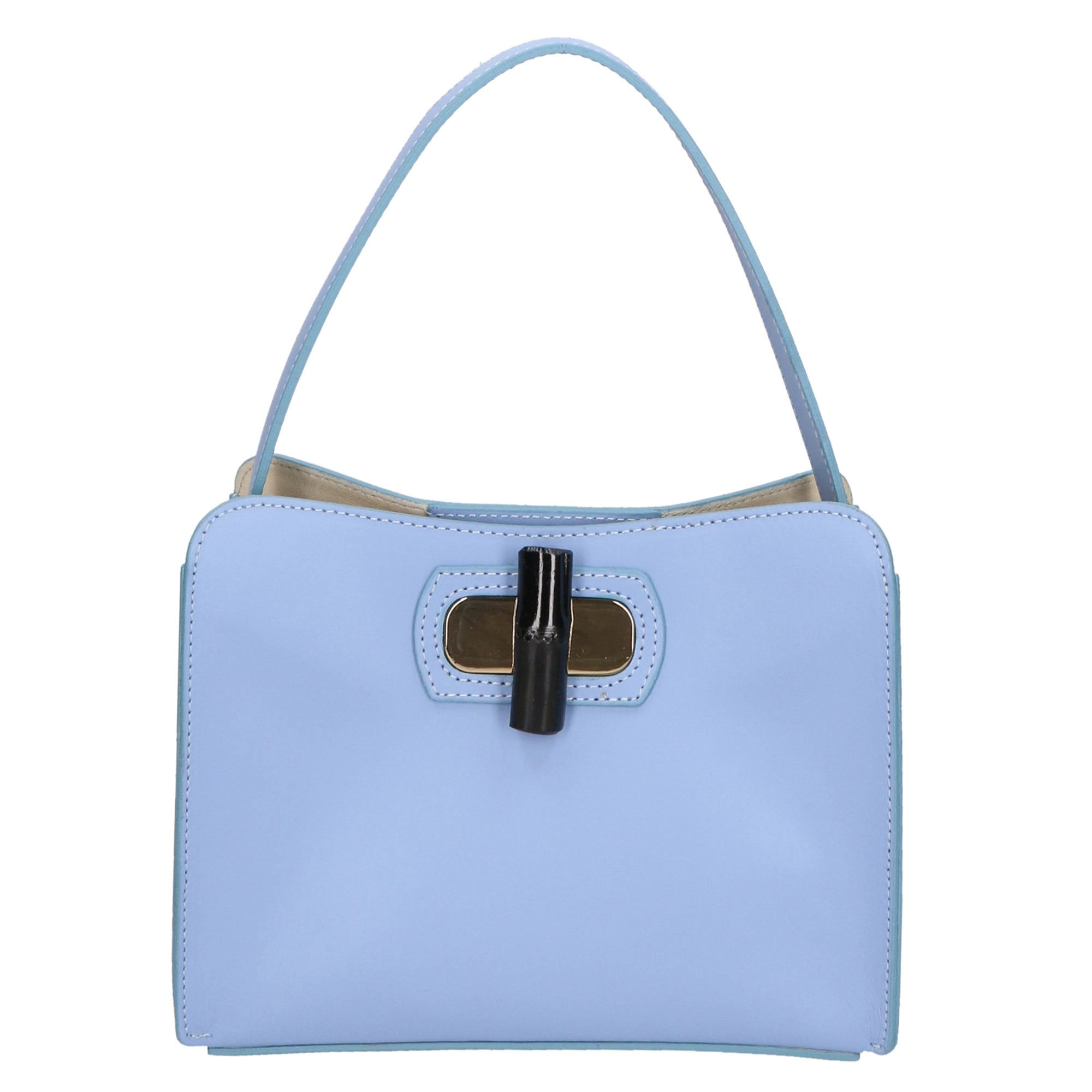 Borsa a mano da Donna in Vera Pelle | Gave Lux | GLX220601123FBG-L220_AZZURRO