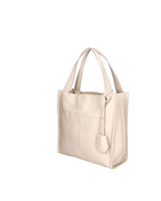 Borsa a spalla da donna In Vera pelle | Gave Lux | GLX22331123FBG-D37_LATTE