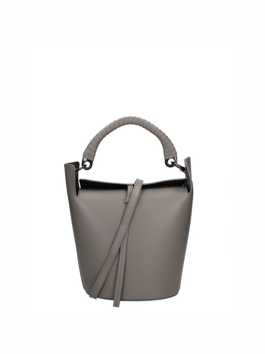 Damen-Beuteltasche aus echtem Leder