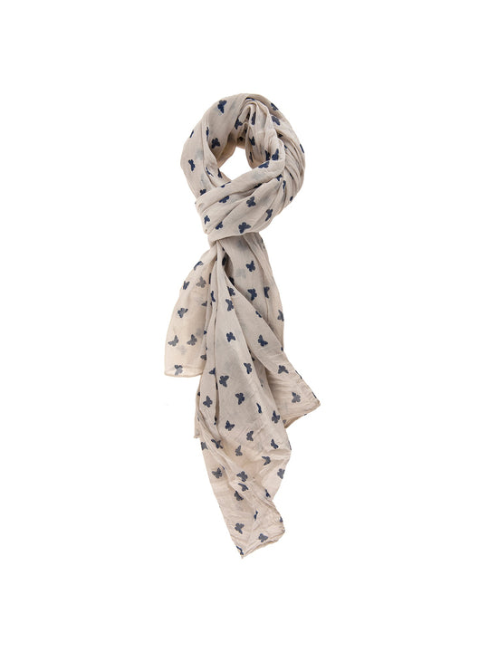 Foulard Unisex in Cotone e seta | Gave Lux | GLX22L100723FBG-BEIGE