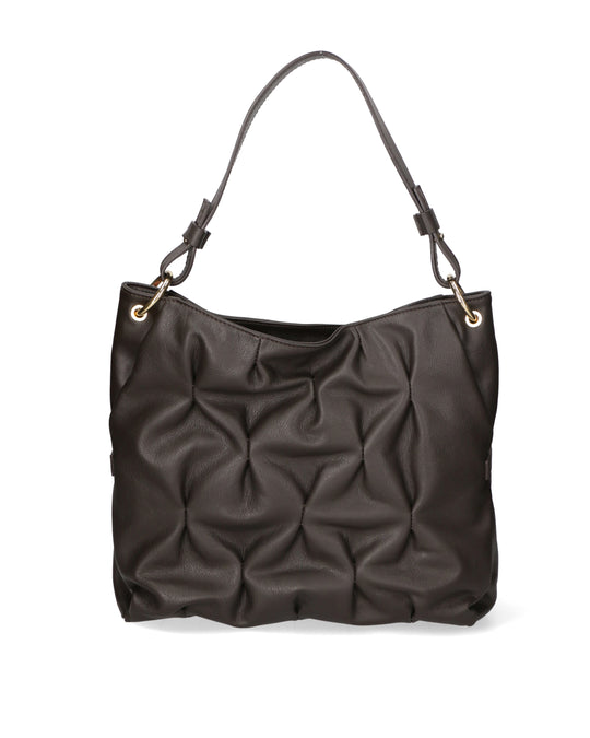 Borsa a spalla da donna In Vera pelle | Gave Lux | GLX220399823FBG-S23_T.MORO