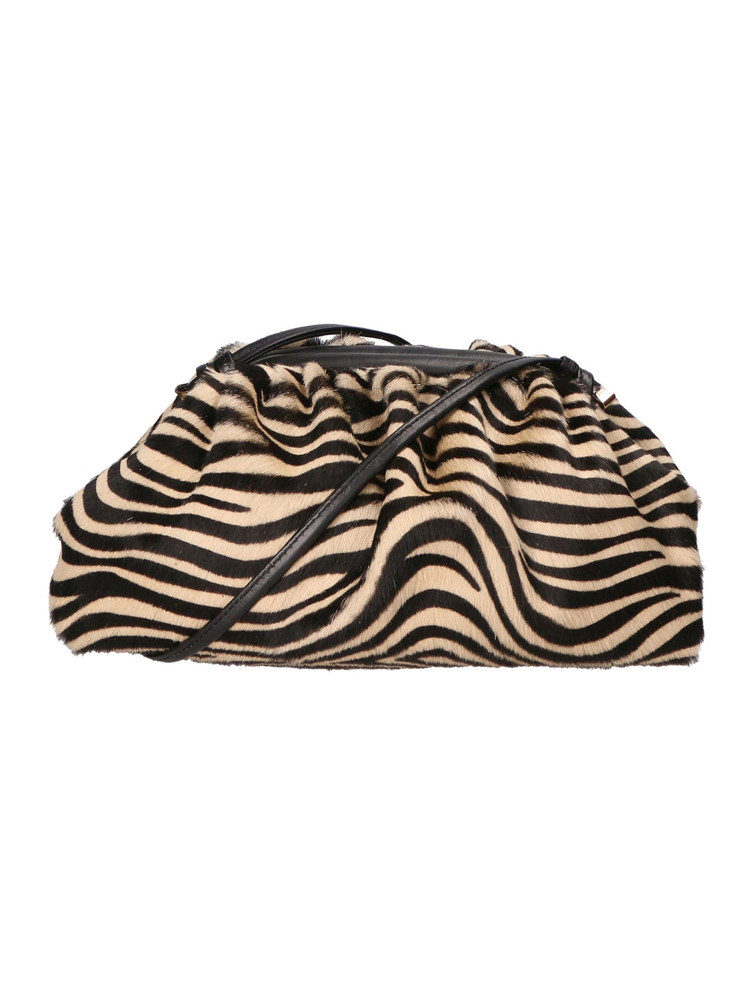 Borsa a spalla da Donna in Vera Pelle | Gave Lux | GLX220547623FBG-NERO_ZEBRA_C_N_003