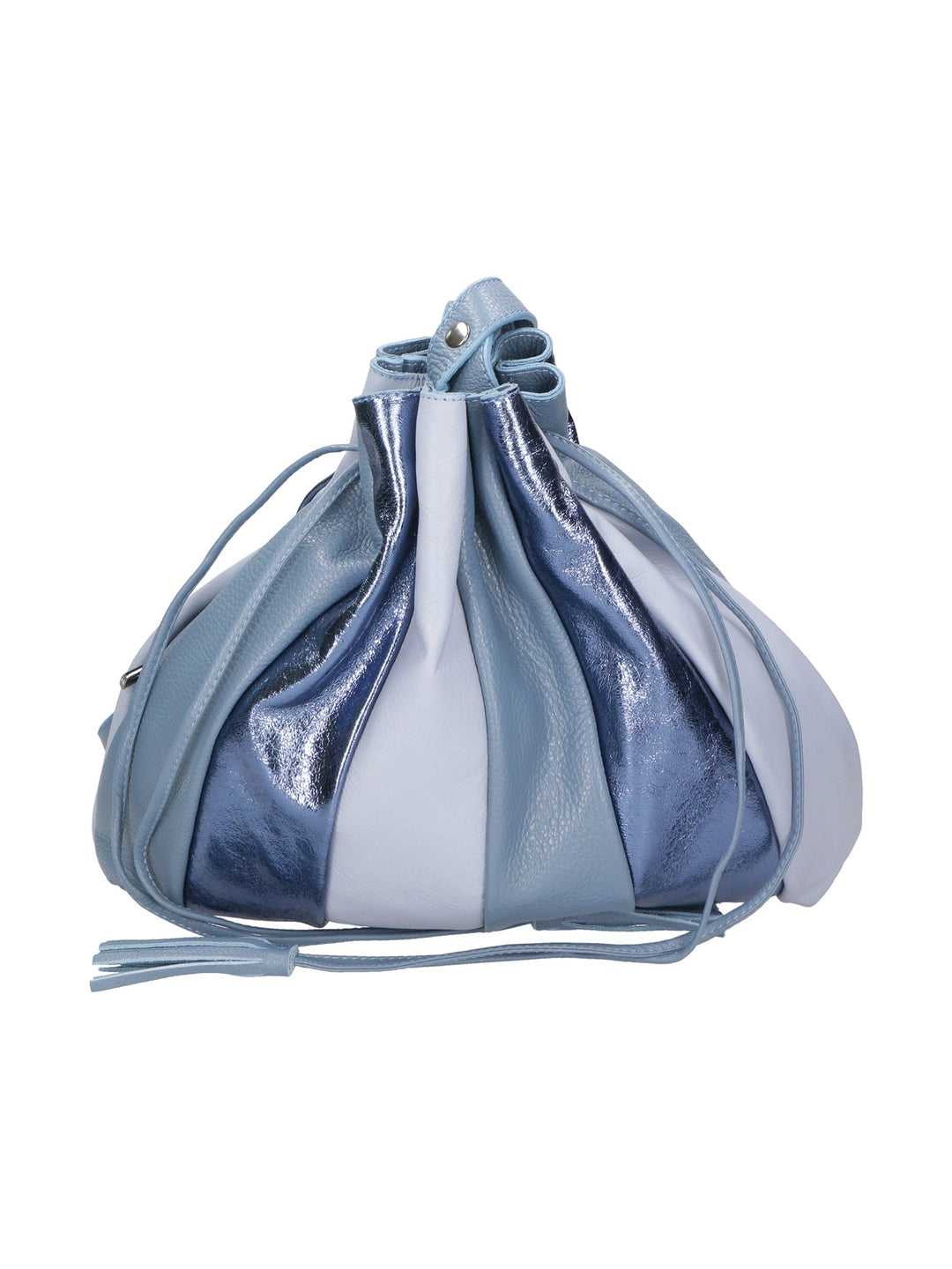 Borsa a spalla da Donna in Vera Pelle | Gave Lux | GLX2257604223FBG-CARTA_ZUCCHERO